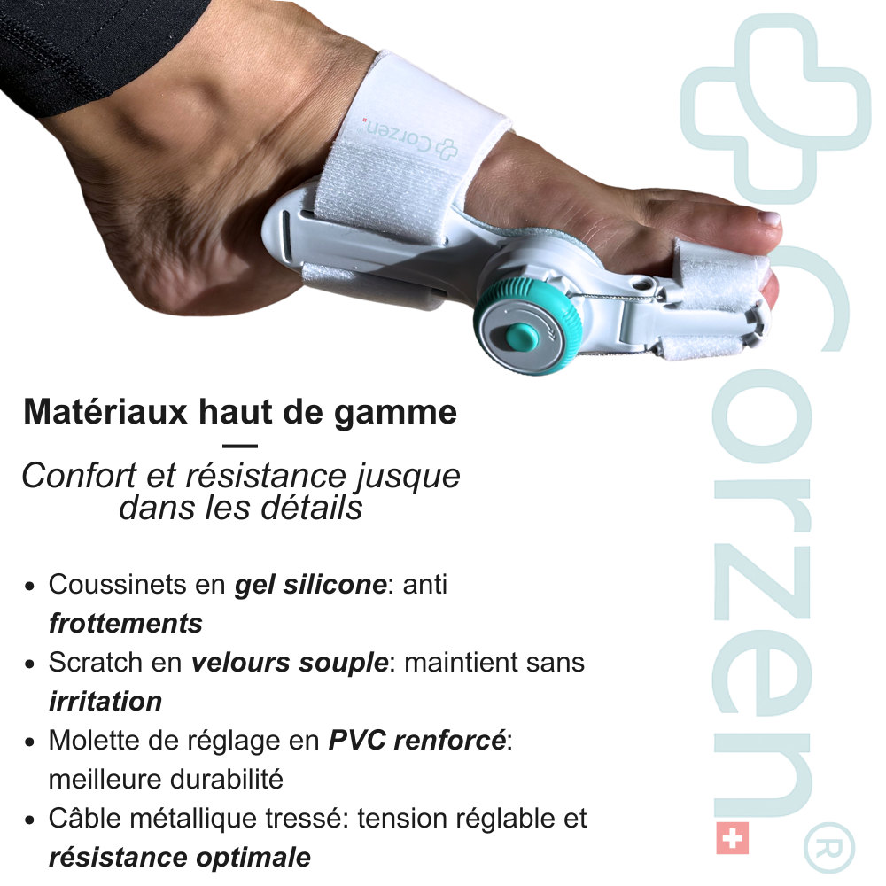 Orthèse Hallux Valgus — soulage la douleur, apaise la tension
