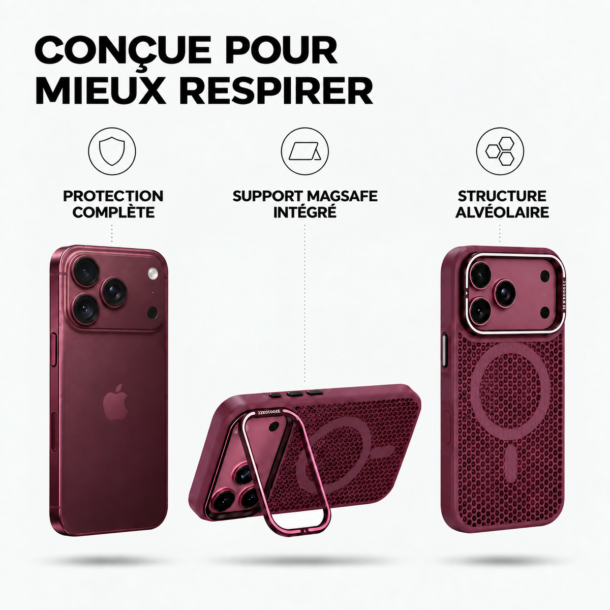 Coque Respirante Anti-Surchauffe Corzen