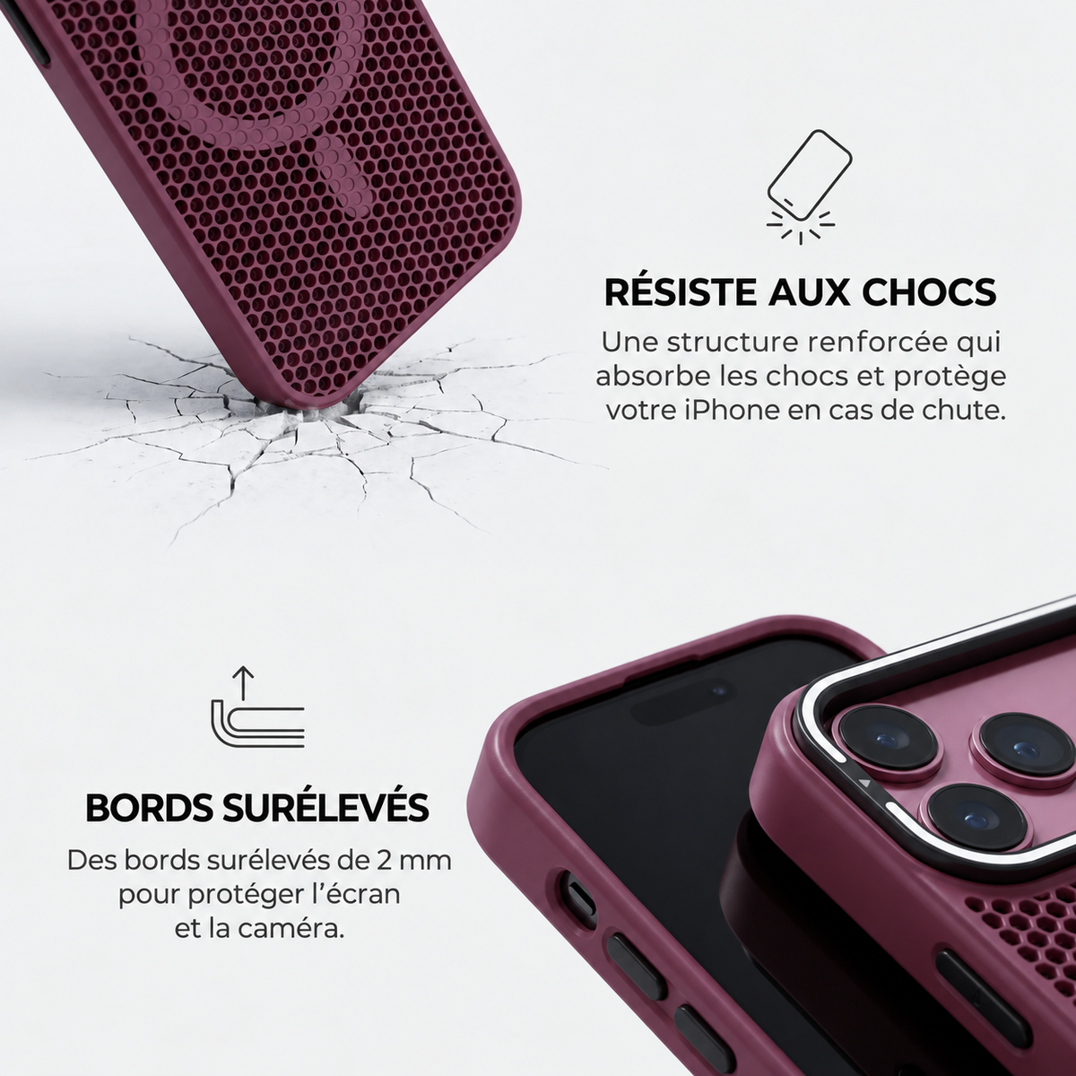 Coque Respirante Anti-Surchauffe Corzen