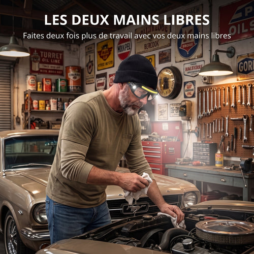 Les deux mains libres avec Corzen Lux