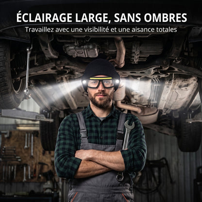 Éclairage large, sans ombres