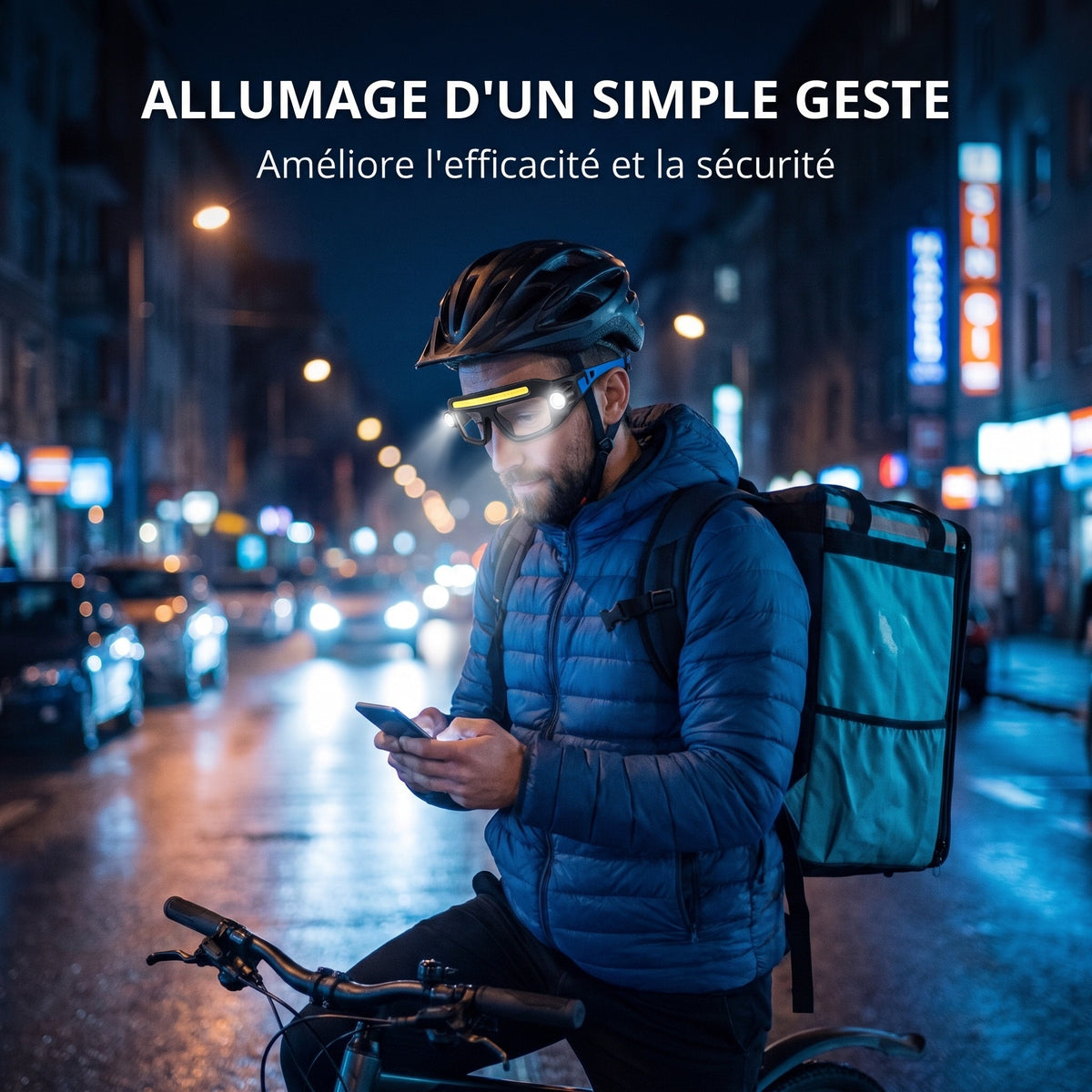 Allumage d'un simple geste