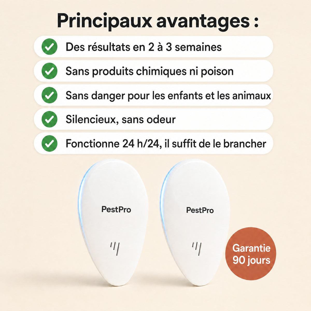 Principaux avantages du PestPro