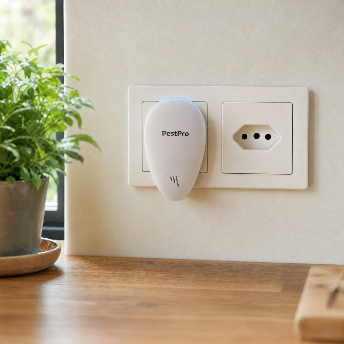 PestPro branché sur une prise suisse