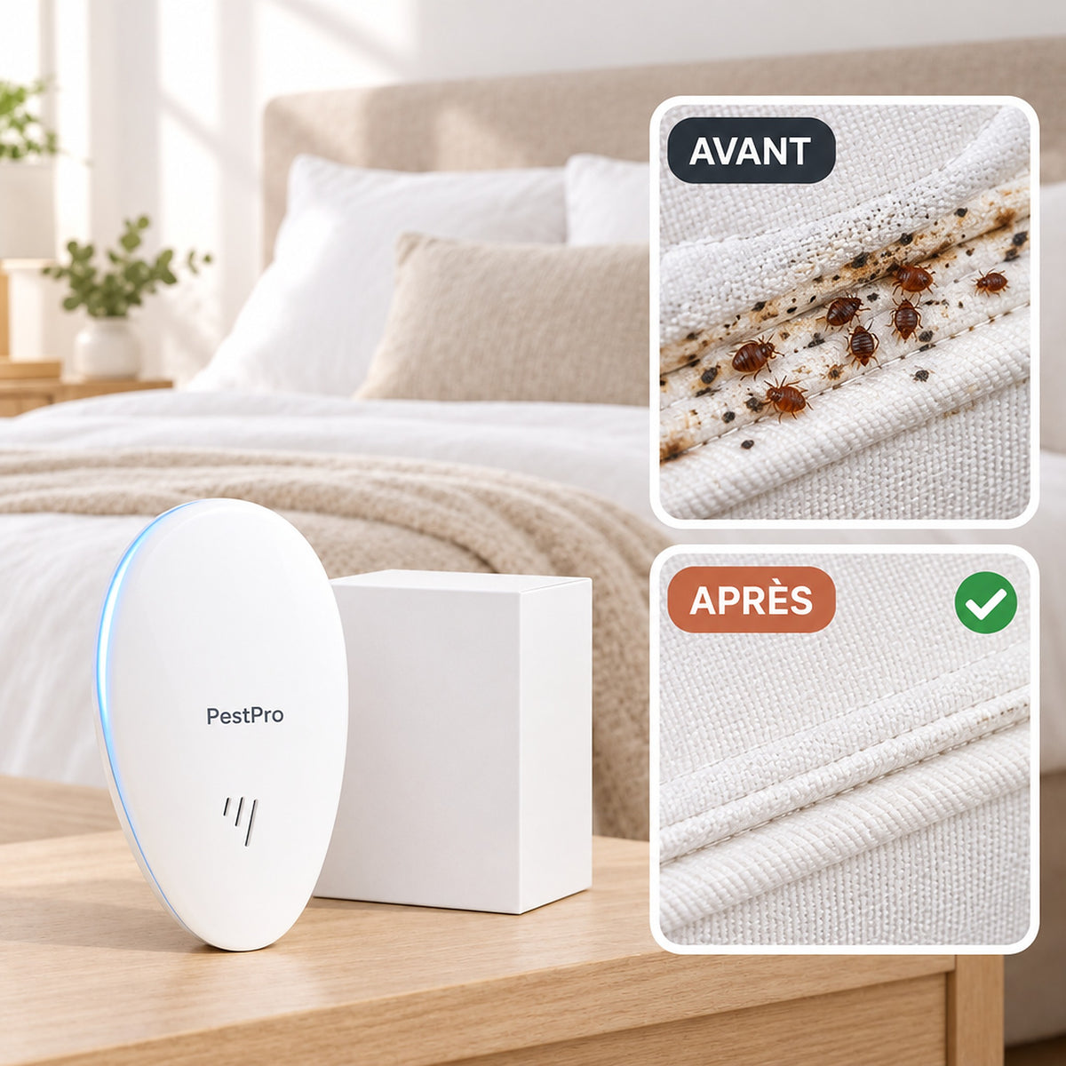 Corzen PestPro™ Répulsif à ultrasons contre les nuisibles